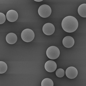 PEG-PLLA microspheres