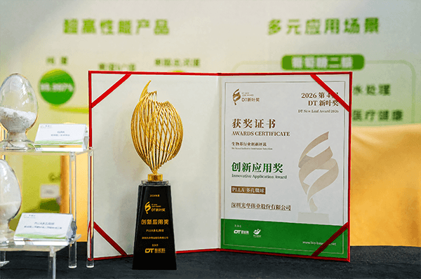 PLLA Porous Microspheres Win Innovation Application Award